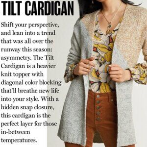 CABI Tilt Cardigan 3886 Size SMALL